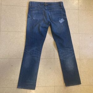 Gap Easy Straight Patch Jeans